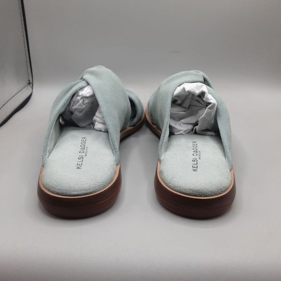 Kelsi Dagger Twist Sandals Women's 7.5M Green Tide Knot - Picture 6 of 8